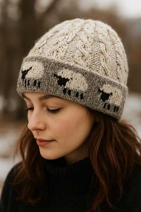 Mysasi Sheep Wool Hat