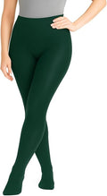 Mysasi Women's Opaque Tights - Green