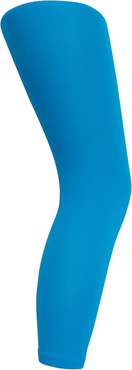 Mysasi Girls Footless Tights - Blue