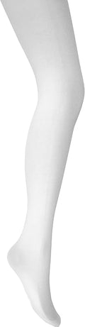 Mysasi Girls 40 denier tights - White