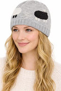 Merino Wool Hat Sheep Design