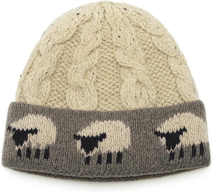 Women’s Aran 100 Percent Chunky Wool Hat - Aran Nepp