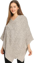 Mysasi Aran Wool Poncho
