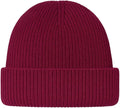 Pure British Wool Beanie Hat - Fuschia Pink