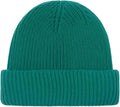 Pure British Wool Beanie Hat - Petrol Blue